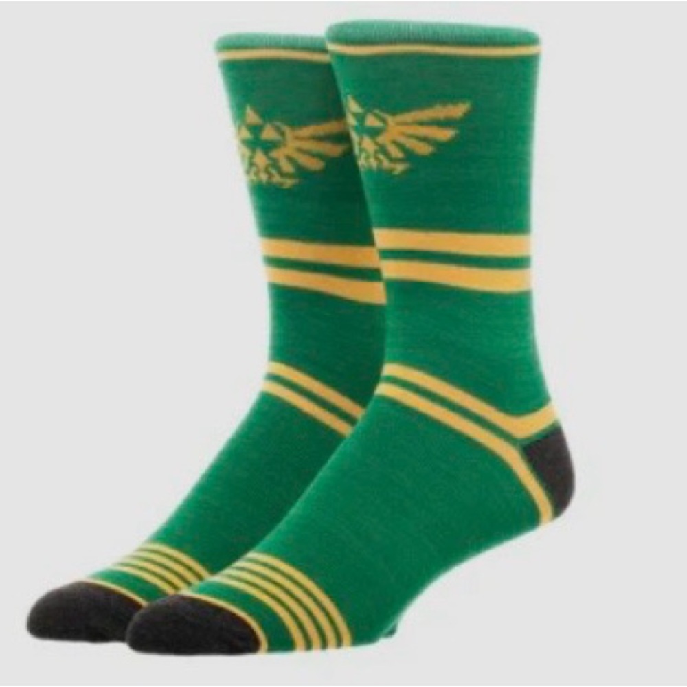 Adult Zelda Socks: Officially Licensed Nintendo The Legend of Zelda Socks